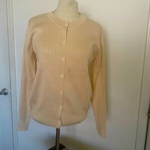 Women’s cream cardigan